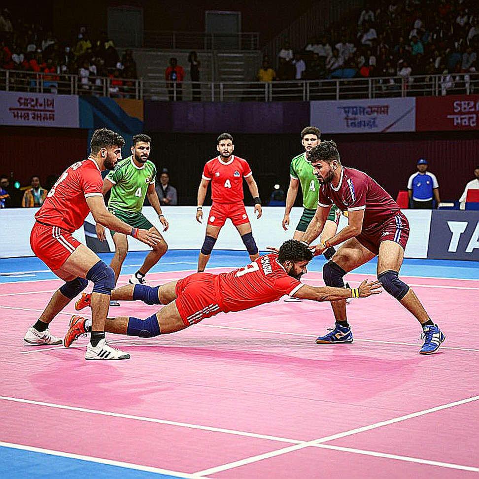 Asian Games 2026: India beat Bangladesh 48-25 to seal semi-final spot Asian Games 2026: India beat Bangladesh 48-25 to seal semi-final spot